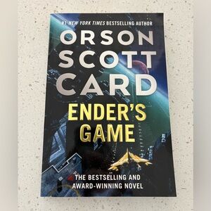's Ender's Game Book - Blue and Gold